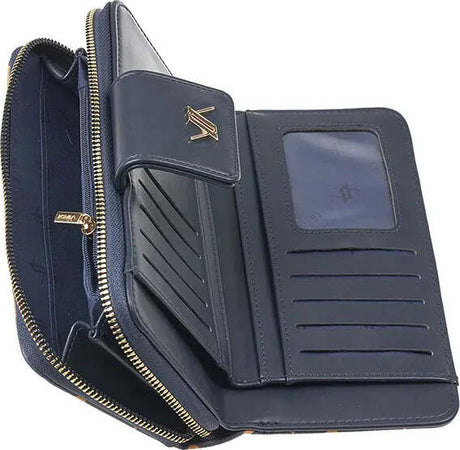 VERDE-FASHION-|-Portafoglio-logo-con-bottone-e-zip