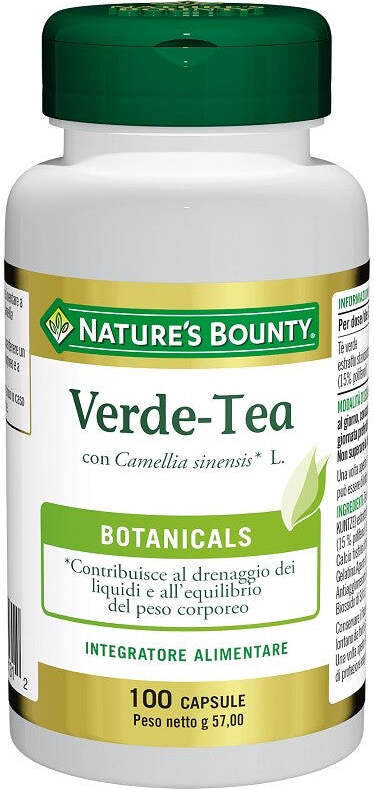 VERDE-TEA-integratore-alimentare-100-capsule-Nature's-Bounty