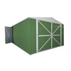 Box garage auto lamiera capanno in Acciaio Zincato 360x600cm x h2.32m - 346KG - 21,6mq
