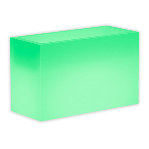 Vaso luminoso FlowerPot Bright con led decorazione Made in Italy per esterno