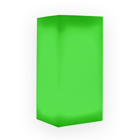 Tavolino da giardino luminoso YouCube Bright quadrato con led decorazione Made in Italy