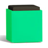 Poltroncina luminosa Square Bright quadrata con led pouf Made in Italy per esterno