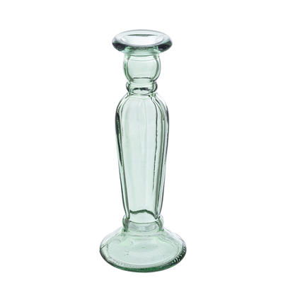 candelabro vt julia in varie tonalità di colore realizzato con materiale  in vetro riciclato