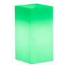 Vaso luminoso Cube per decorazione esterno e giardino Made in Italy