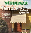 VERDEMAX---KIT-TENDA-AVVOLGIBILE-1.6M-NEUTRO