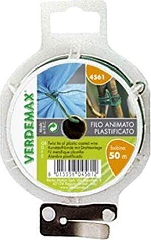 VERDEMAX-4561-50-m-plastica-cored-Spirale-con-Sistema-di-Taglio