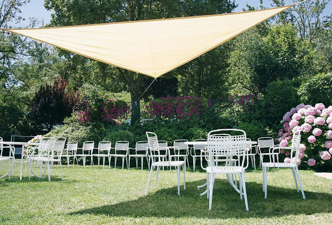 VERDEMAX-5882---KIT-TELO-OMBREGGIANTE-TRIANGOLARE-3,6x3,6x3,6-BEIGE