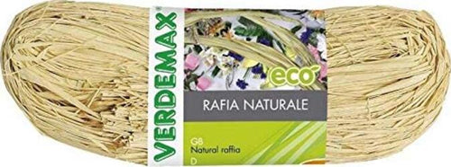VERDEMAX,-Nastro-in-Rafia-Naturale,-50-g,-Modello-4592
