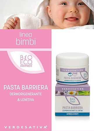 Verdesativa-BioBaby-Pasta-Barriera-(Crema-Pannolino)-Bio-&-Vegan---altamente-dermocompatibile---Dermorigenerante-ml-100