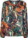 VERDISSIMA-|-Blusa-girocollo-manica-lunga-Satin