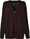 VERDISSIMA-|-Cardigan-con-bottoni-Maglia-Rasata