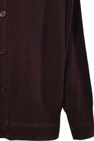 VERDISSIMA-|-Cardigan-con-bottoni-Maglia-Rasata