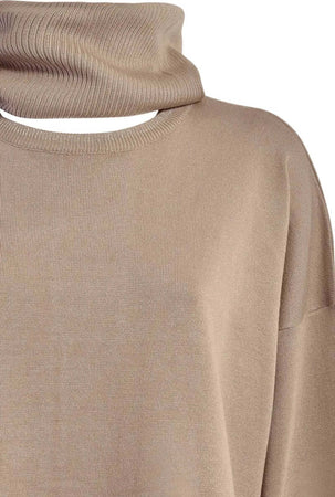 VERDISSIMA-|-Maglia-con-collo-removibile-Maglia-Rasata
