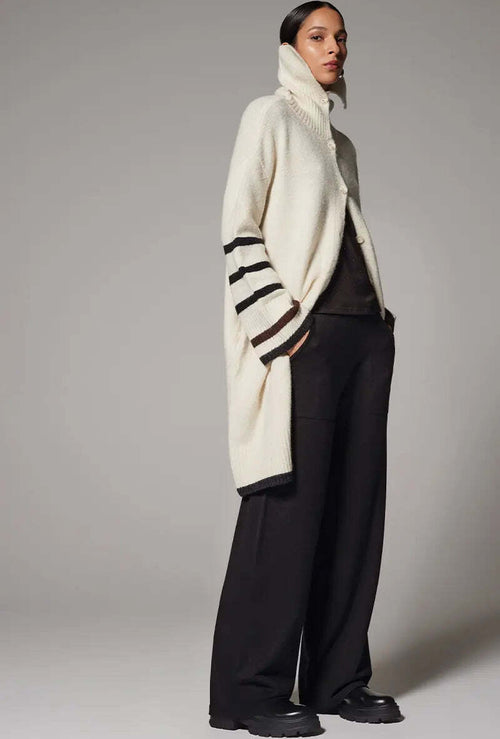 VERDISSIMA-|-Pantalone-con-tasche-Maglia-Rasata