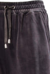 VERDISSIMA-|-Pantalone-modello-jogger-con-tasche-Ciniglia