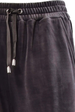 VERDISSIMA-|-Pantalone-modello-jogger-con-tasche-Ciniglia