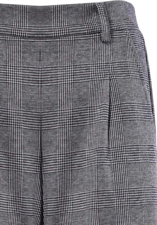 VERDISSIMA-|-Pantalone-palazzo-con-tasche-Maglieria-Jacquard