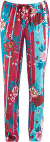 VERDISSIMA-|-Pantalone-pigiama-con-tasche-Ciniglia-Malindi