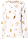 VERDISSIMA-|-Pigiama-maglia-girocollo-e-pantalone-polsini-Glitter-Noel