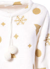 VERDISSIMA-|-Pigiama-maglia-girocollo-e-pantalone-polsini-Glitter-Noel