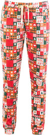 VERDISSIMA-|-Pigiama-maglia-girocollo-e-pantalone-polsini