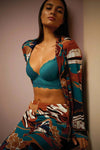 VERDISSIMA-|-Top-imbottito-con-ferretto-Lace-Animalier