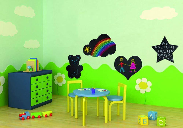 VERMES---LAVAGNA-A-FORMA-DI-ORSO-CON-PENNARELLO-A-GESSO-LIQUIDO