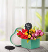 VERMES---SET-5-ETICHETTE-A-FORMA-DI-FIORE-CON-PENNARELLO-A-GESSO-LIQUIDO