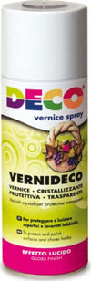 Vernice spray - trasparente - effetto laccato e ceramico - 400ml - DECO Giochi e giocattoli/Attività creative/Accessori per disegnare e colorare/Pittura/Colori a tempera Eurocartuccia - Pavullo, Commerciovirtuoso.it