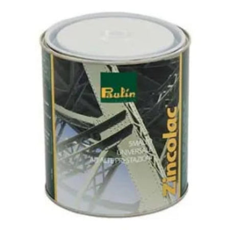 Zinolac Fondo a Solvente Anticorrosivo , Protezione e Adesione Ottimali per Metalli 0.750 ml