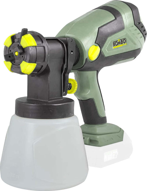 Verniciatore Spray A Batteria Kombo Pro 20Vrnn20V - 230Hznrntecnologia Hlvp (Bassa Pressione - Alto Volume)Nrnconsumo Aria 0,6 Lt/Minrnncapacita Viscosimetro 1 Ltrnnpressione 10Kpa - 0,10 Barrnndimensione Ugello 2,2 Mm, Regolabilernningranaggi In Metallon Fai da te/Pitture trattamenti per pareti e utensili/Strumenti e attrezzi per verniciatura/Applicazione colore/Spruzzatori di vernice Non solo alimenti - Albano Laziale, Commerciovirtuoso.it