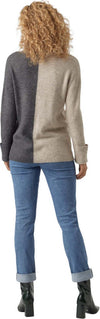 Vero-Moda-maglia-lunga-Lefile-beige-grigio