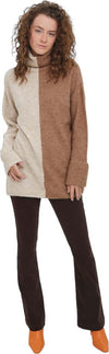 Vero-Moda-maglia-lunga-Lefile-beige-marrone