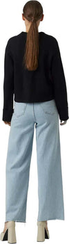 Vero-Moda-maglioncino-polo-nero-Gold