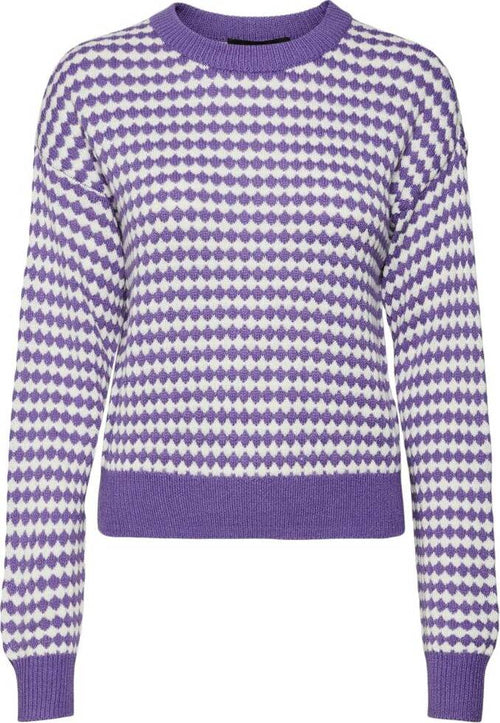 Vero-Moda-pullover-bianco-viola-Galbi-10291149