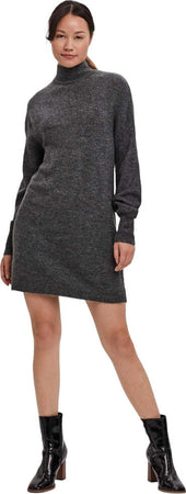 Vero-Moda-vestito-a-maglia-Lefile-grigio