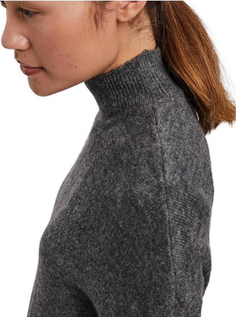 Vero-Moda-vestito-a-maglia-Lefile-grigio