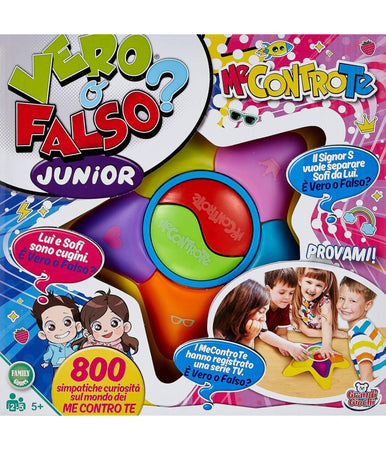 Vero O Falso Gioco Di Società Elettronico 800 Curiosità Me Contro Te Sofì E Luì