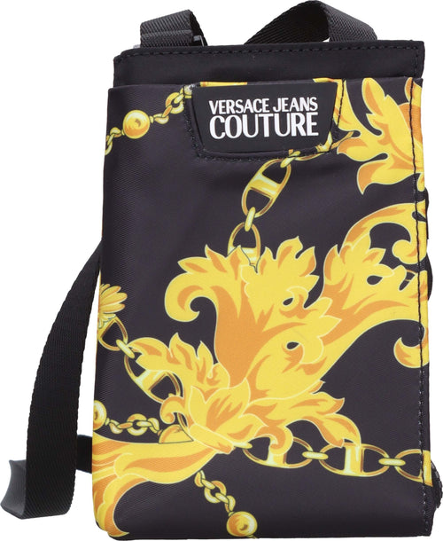 VERSACE-JEANS-COUTURE-Borse...-Nero-da-uomo
