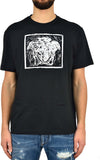 Versace-T-shirt-Nera-Uomo-Cotone-Logo-Mod.-A76602/A201952-da-uomo