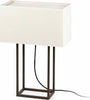 VESPER Lampada da tavolo marrone e beige Illuminazione/Illuminazione per interni/Lampade/Lampade da tavolo e abat-jour Led Mall Home - Napoli, Commerciovirtuoso.it
