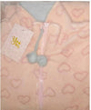 Vestaglia Donna in Coral You&me Vestaglia Di Pile Caldo E Traspirante Vestaglia Chiusura a Zip Art. 283 Con Zip