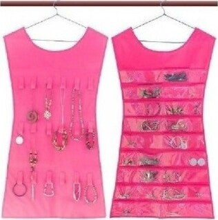 Vestito Abito Porta Gioie Espositore Orecchini Bracciali Anelli Bigiotteria Casa e cucina/Organizzazione interni/Organizzazione guardaroba/Portagioielli da armadio Trade Shop italia - Napoli, Commerciovirtuoso.it