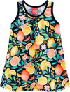 Vestito Estivo Bambina Stampa Limoni Vestitino Estate Bimba Colorato in Cotone Abitino Senza Manche Multicolor Abito Leggero Casual da Giorno ABITO Piccole Canaglie - Tropea, Commerciovirtuoso.it