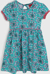 Vestito Estivo Bimba Mezze Maniche Vestitino Azzurro Estate Abito Bambina Girocollo Morbido 95% Cotone Abitino Corto ABITO Piccole Canaglie - Tropea, Commerciovirtuoso.it