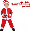 Vestito-Natalizio-Per-Bambino-9-11-Anni-Costume-+-Cappello-Babbo-Natale-Rosso