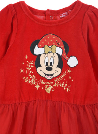 Vestito rosso Natale Minnie bambina da 6 a 24 mesi Moda/Prima infanzia/Abbigliamento/Bambina 0-24/Abitini Store Kitty Fashion - Roma, Commerciovirtuoso.it