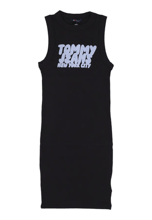 Tommy Hilfiger Vestito Donna W Bubble Tank Dress Black da donna