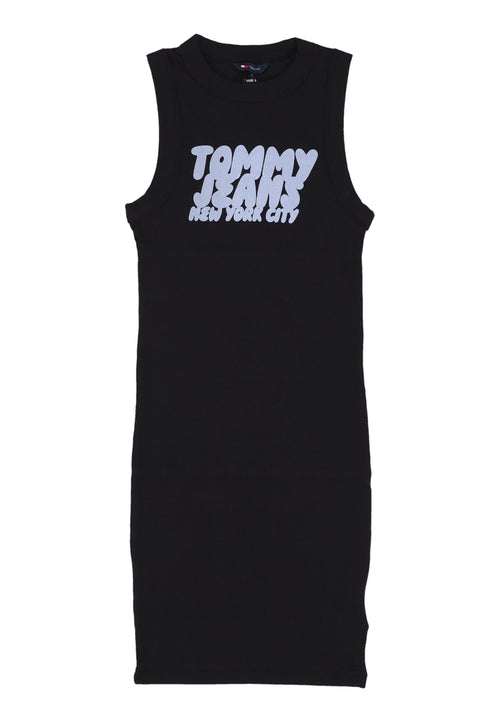 Tommy Hilfiger Vestito Donna W Bubble Tank Dress Black da donna