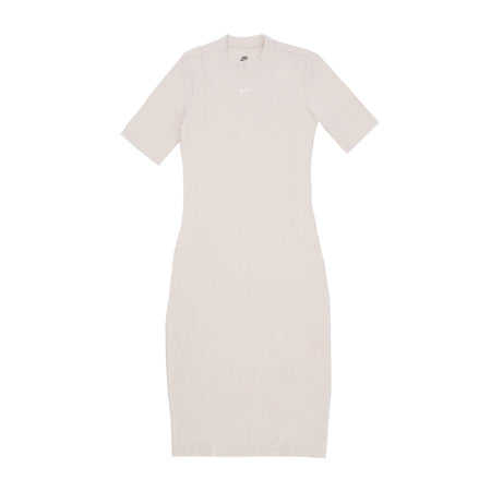 Nike Vestito Donna W Essential Midi Dress Lt Orewood Brn/sail da donna